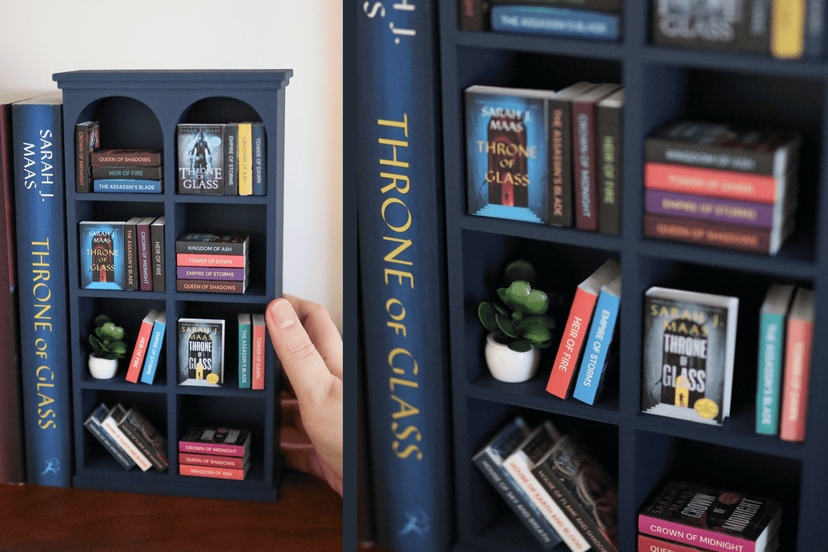 Mini Fancy Bookshelf