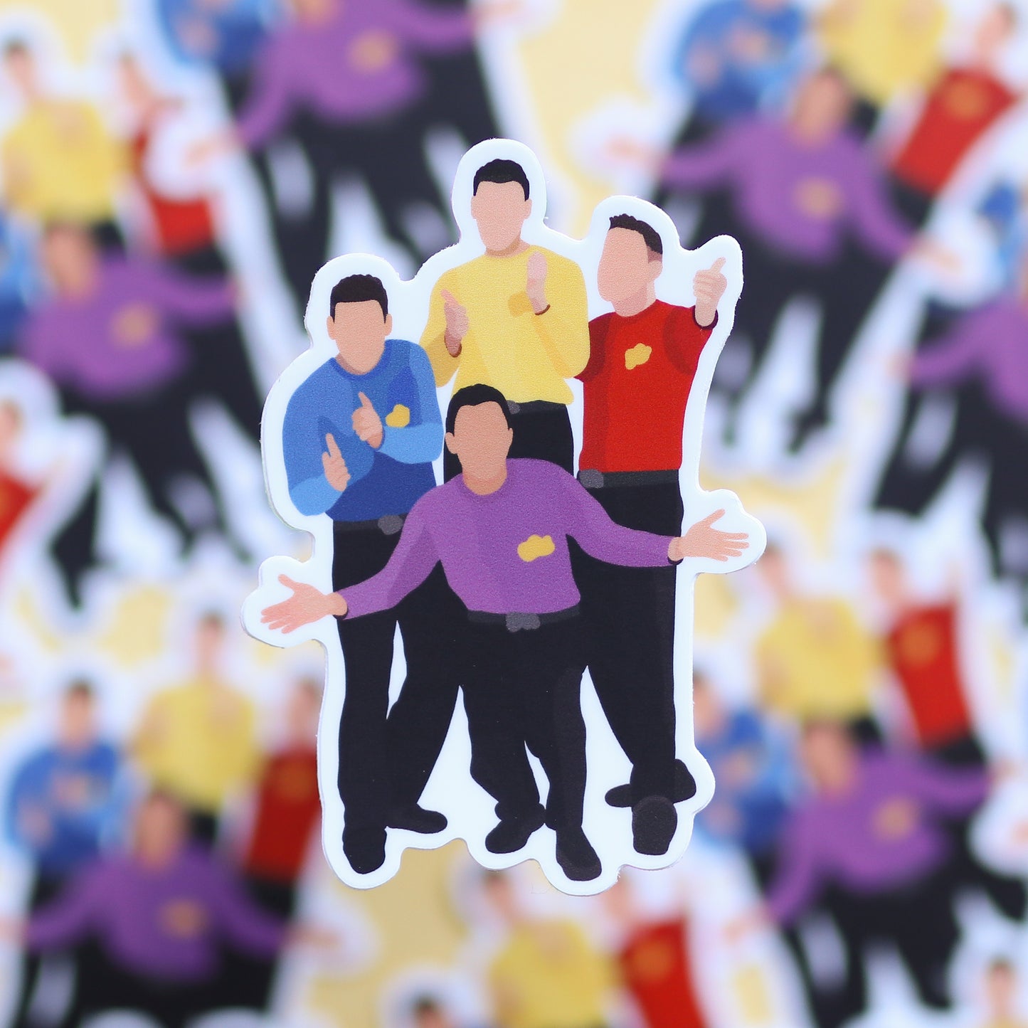 Nostalgic TV Show Waterproof Sticker