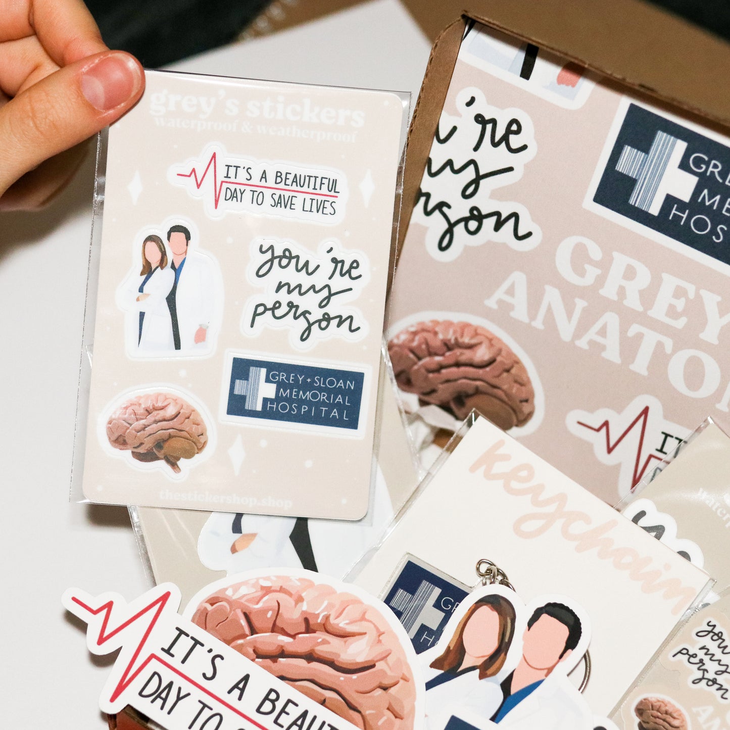 Anatomy TV Show Gift Box