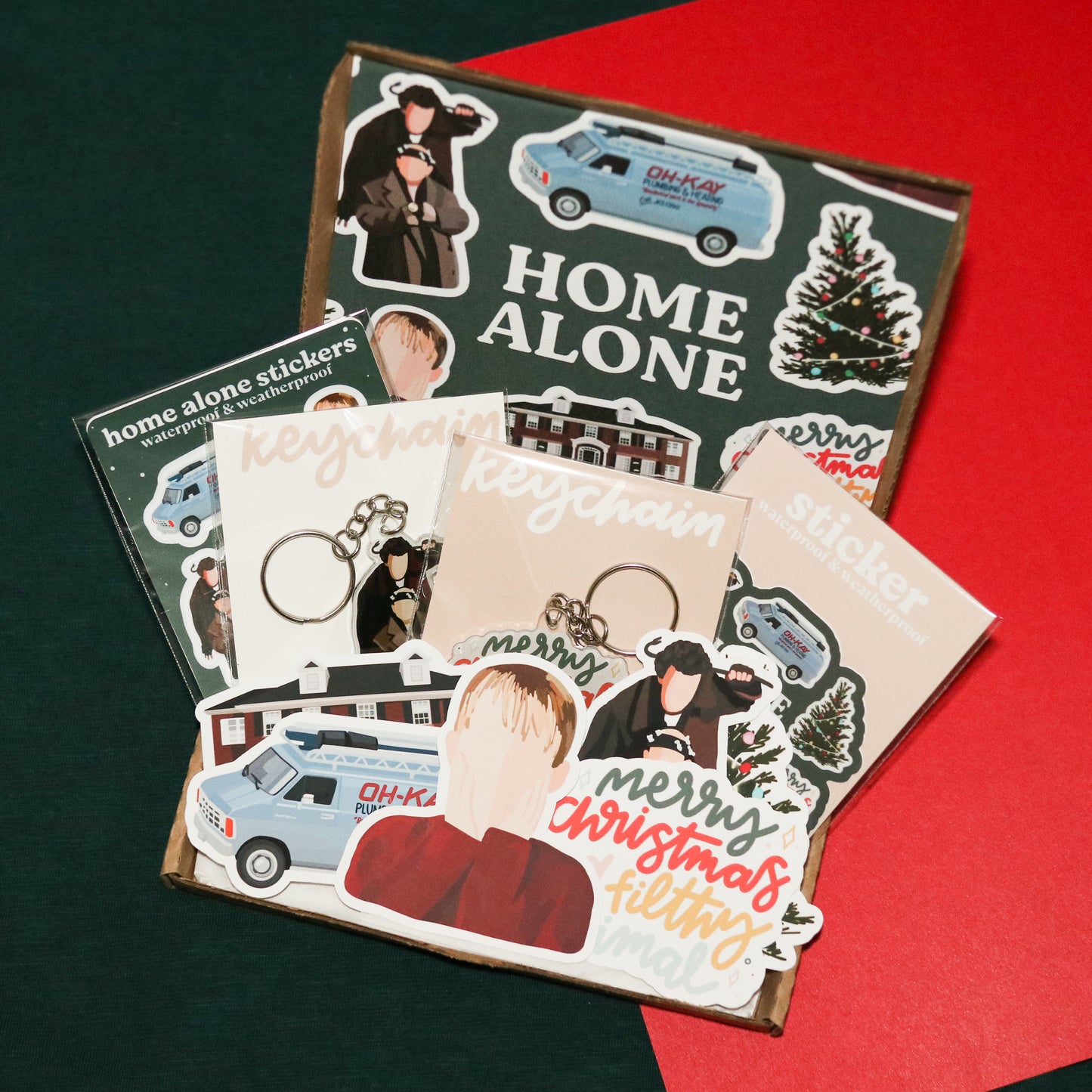 home alone Inspired Gift Box