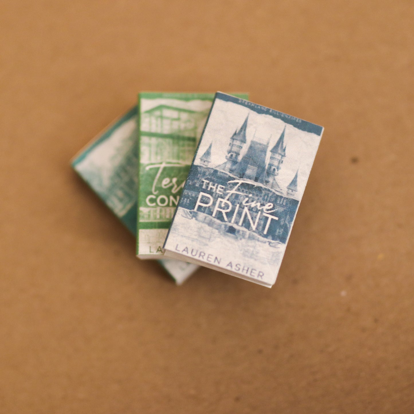 Handmade MINI Dreamland Millionares Books (set of 4 mini books)