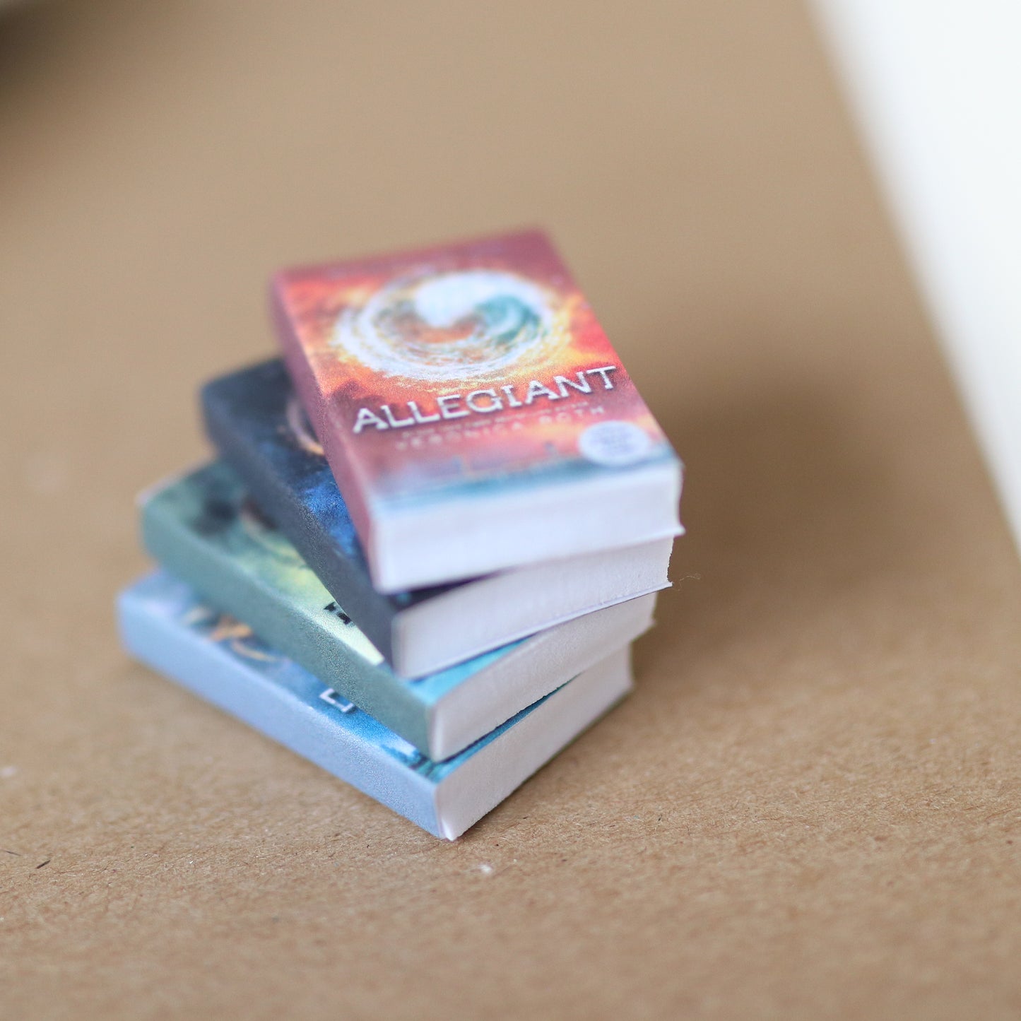 Handmade MINI Divergent Books (set of 4 mini books)