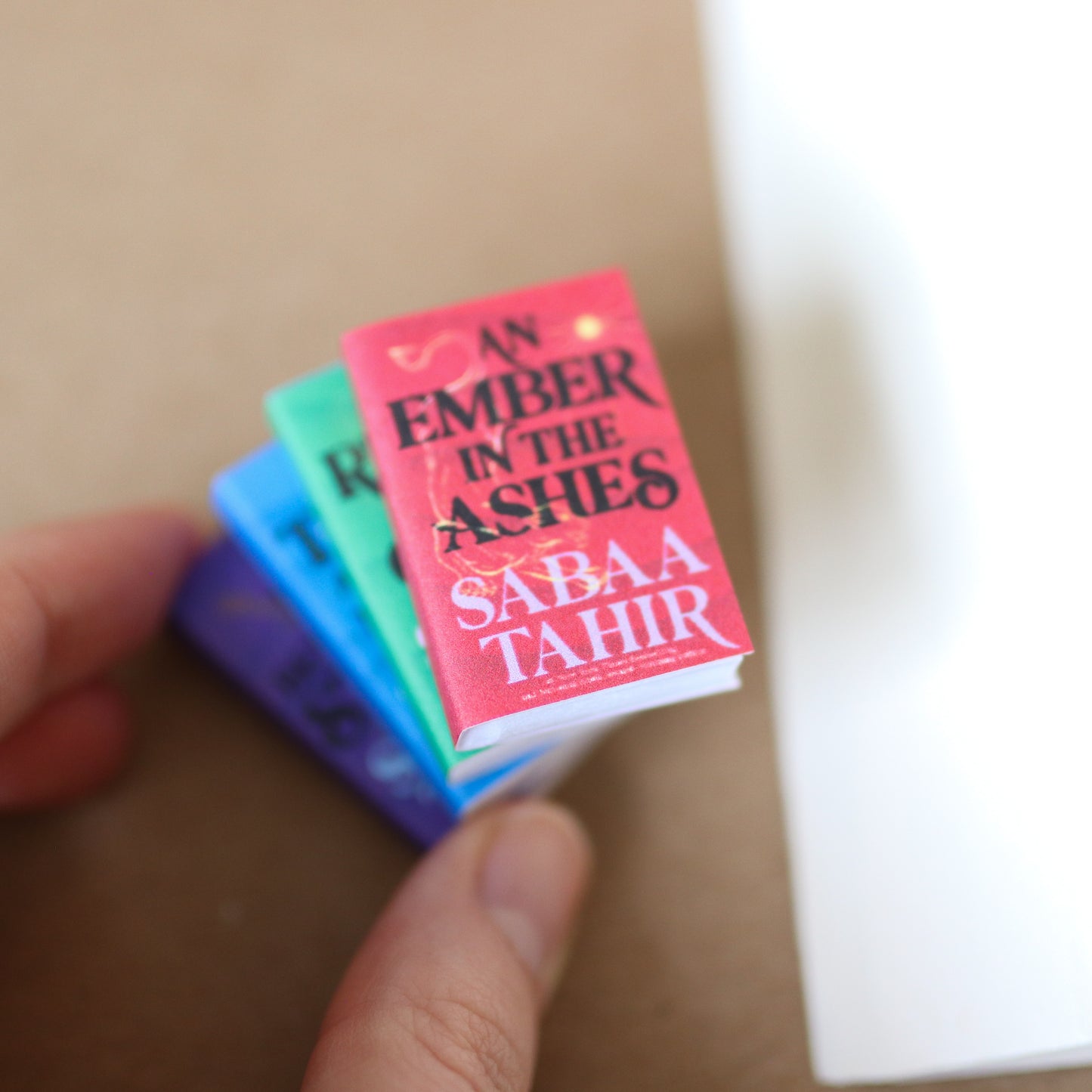 Handmade MINI An Ember in the Ashes Series Books (set of 4 mini books)