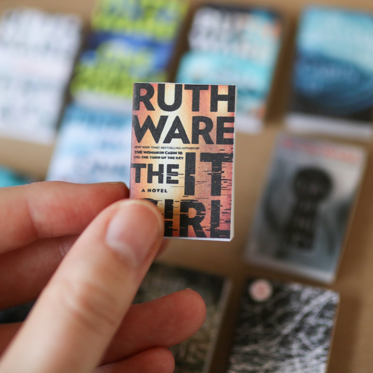 Handmade MINI Ruth Ware Books (set of 11 mini books)