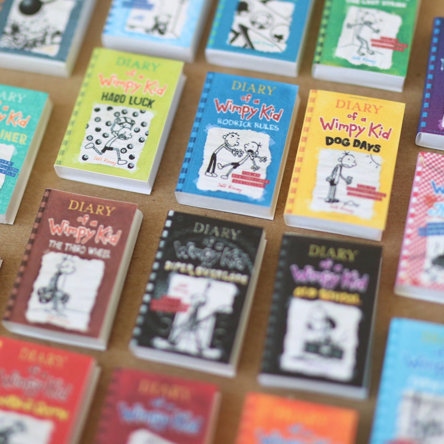 Handmade MINI Diary of a Wimpy Kid Books (set of 18 mini books)