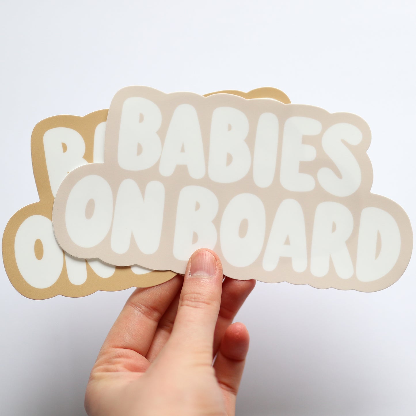 Babies on Board Bumper Sticker