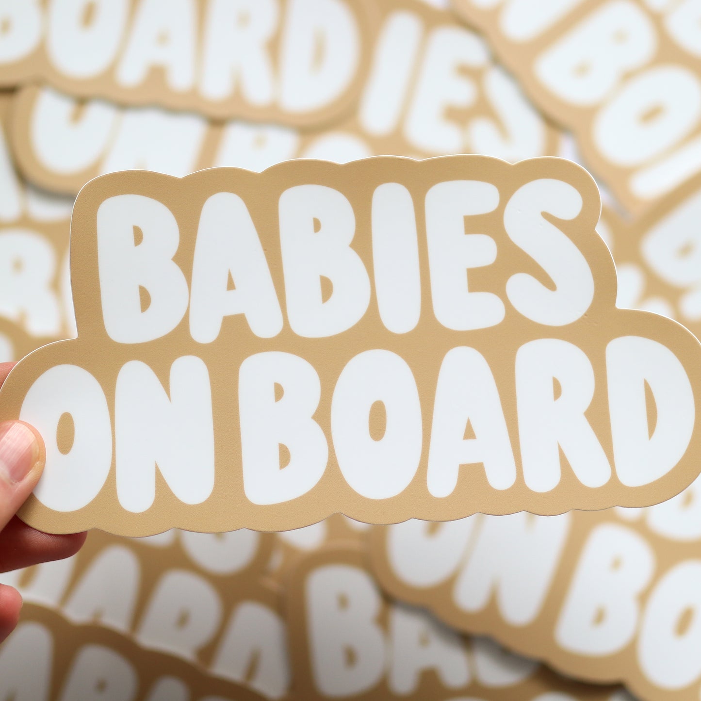 Babies on Board Bumper Sticker