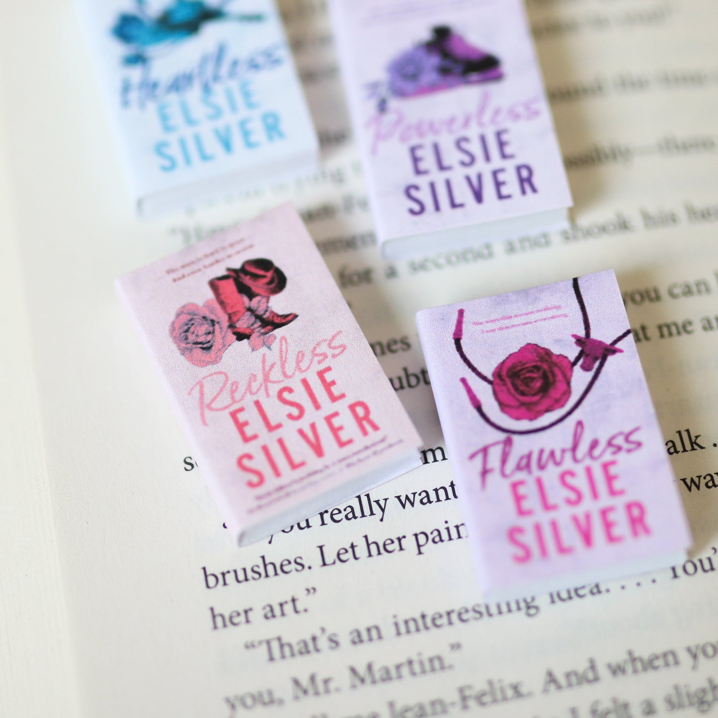 Handmade MINI Chestnut Springs Series Books (set of 4 mini books)