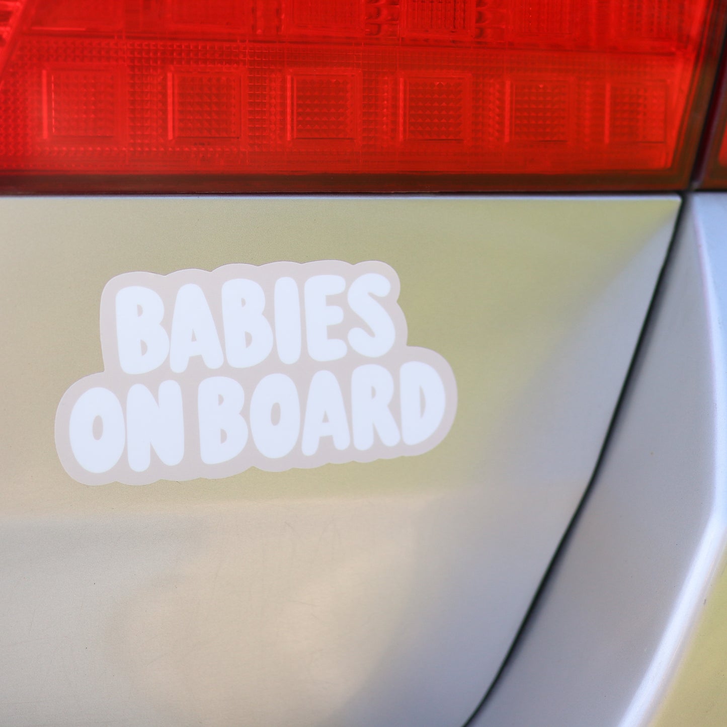Babies on Board Bumper Sticker