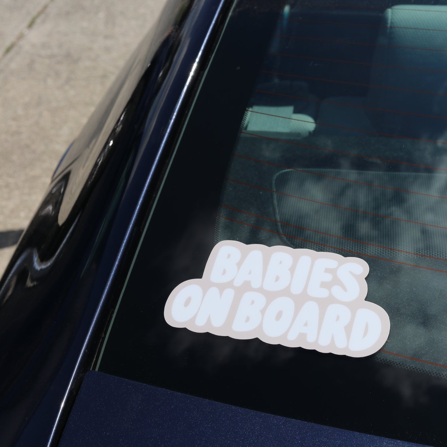 Babies on Board Bumper Sticker