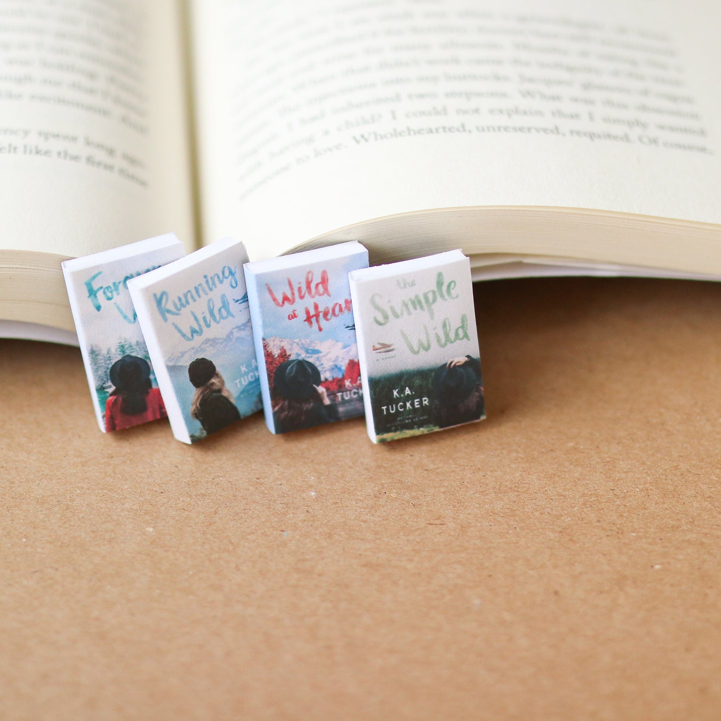 Handmade MINI Wild Series Books (set of 4 mini books)