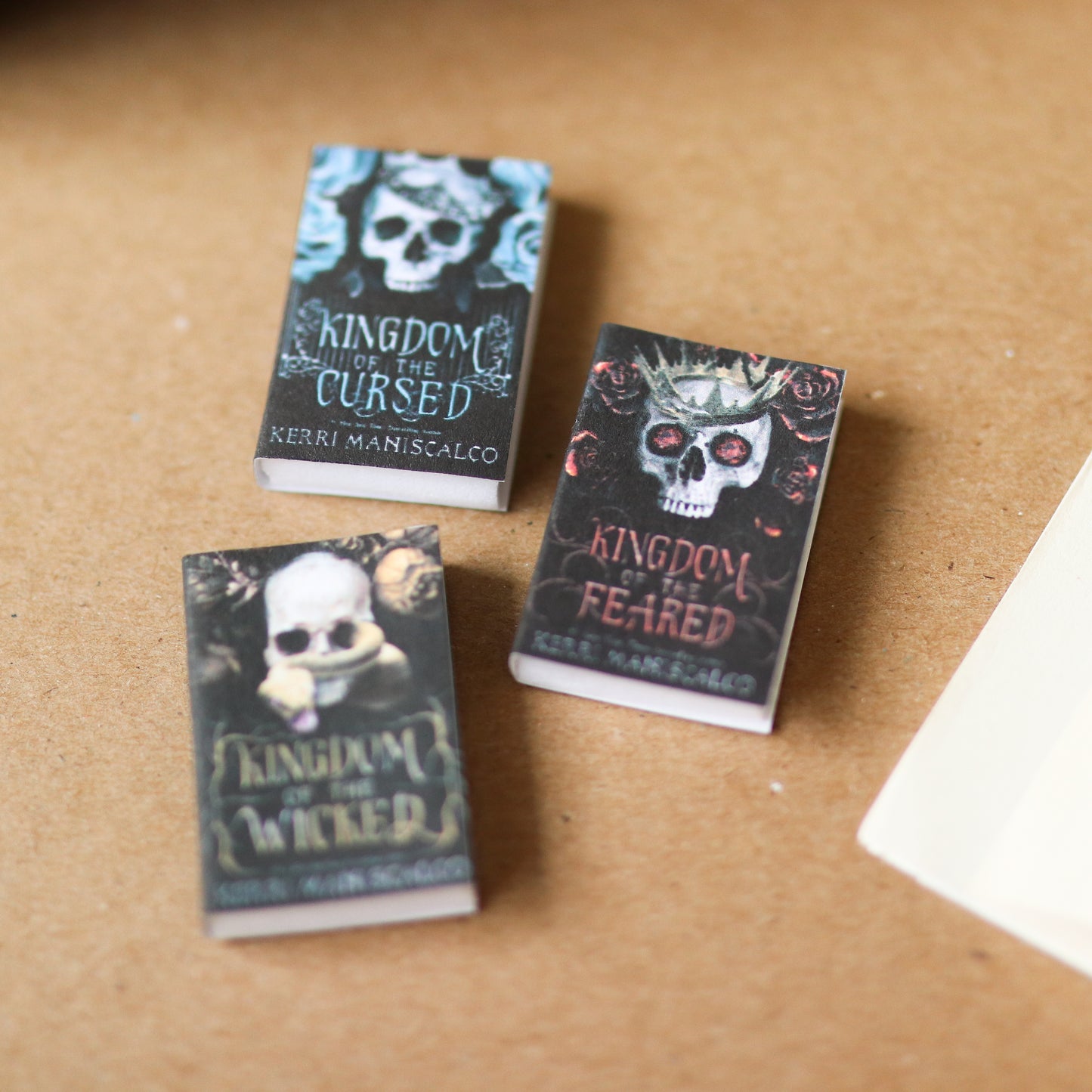 Handmade MINI Kingdom of the Wicked Series Books (set of 3 mini books)