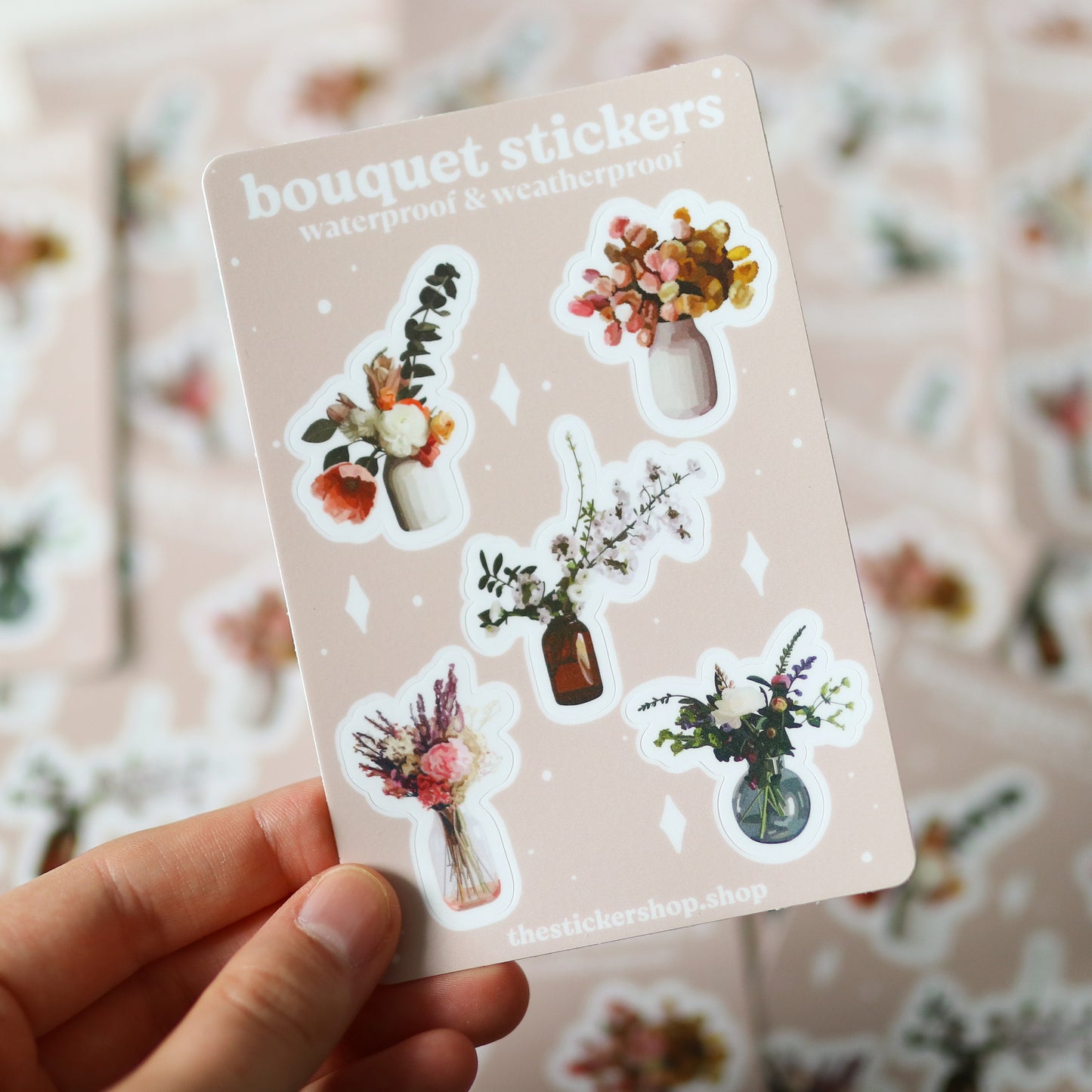 Mini Bouquet Stickers