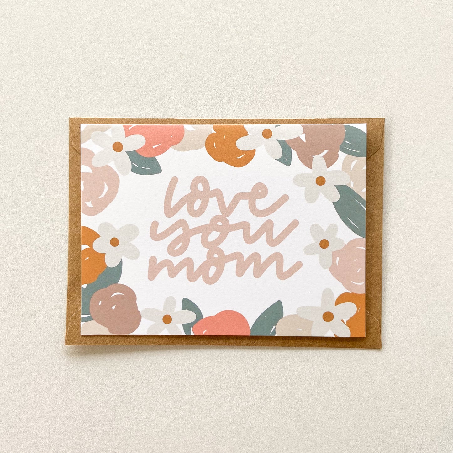 Love You Mom Card