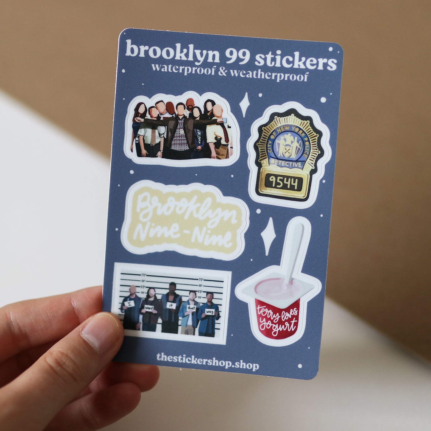 Mini Brooklyn Stickers