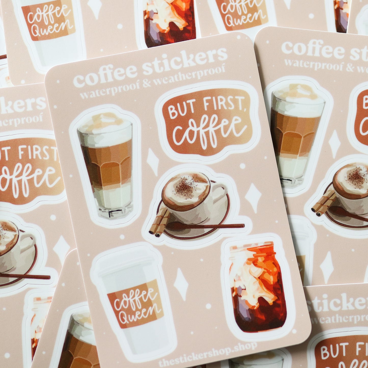 Mini Coffee Stickers