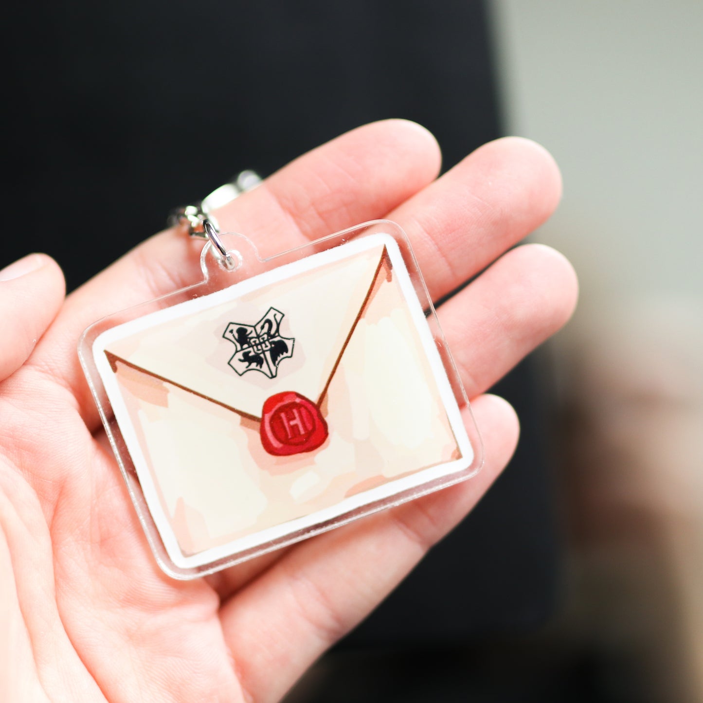 HP Envelope Acrylic Keychain