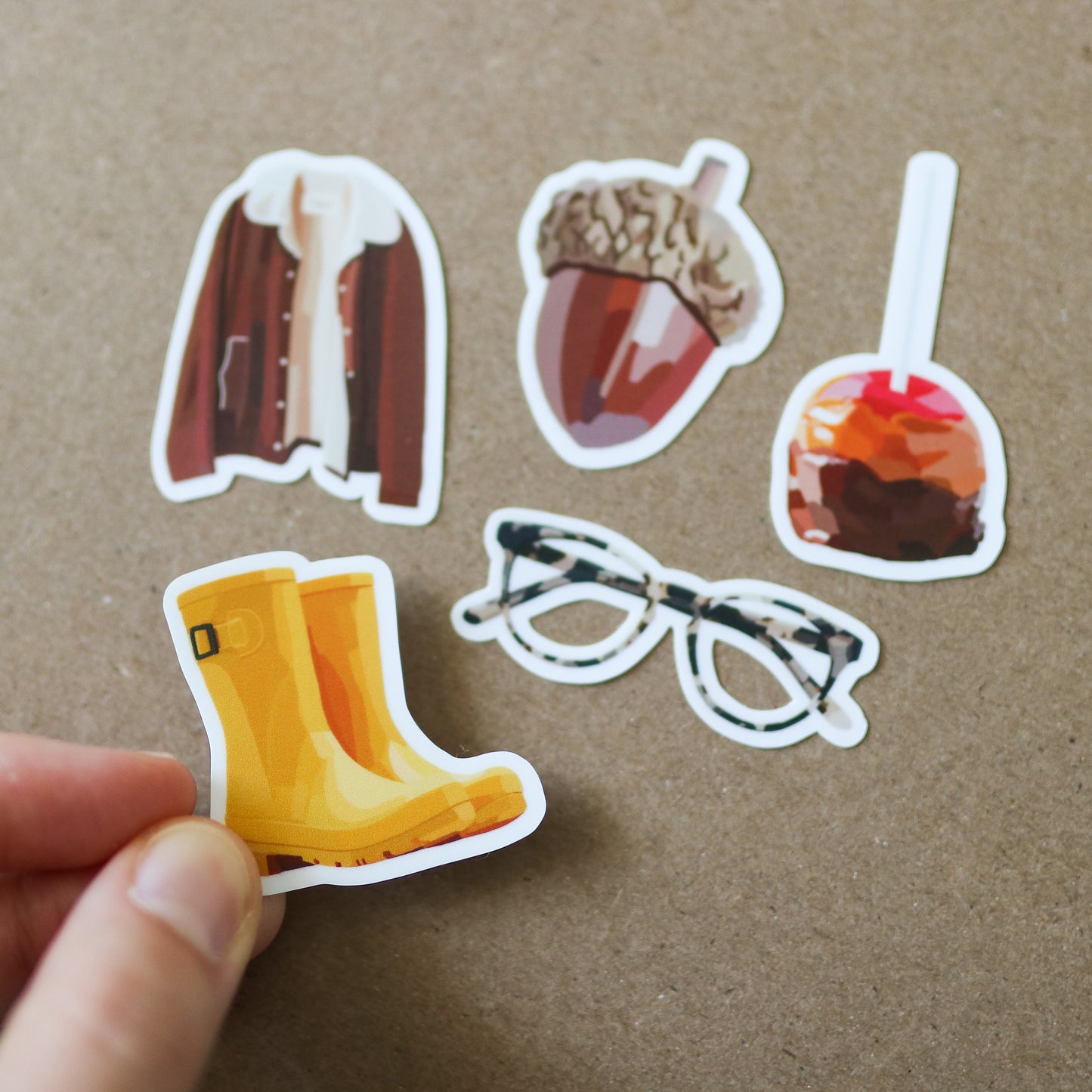 Mini October Stickers