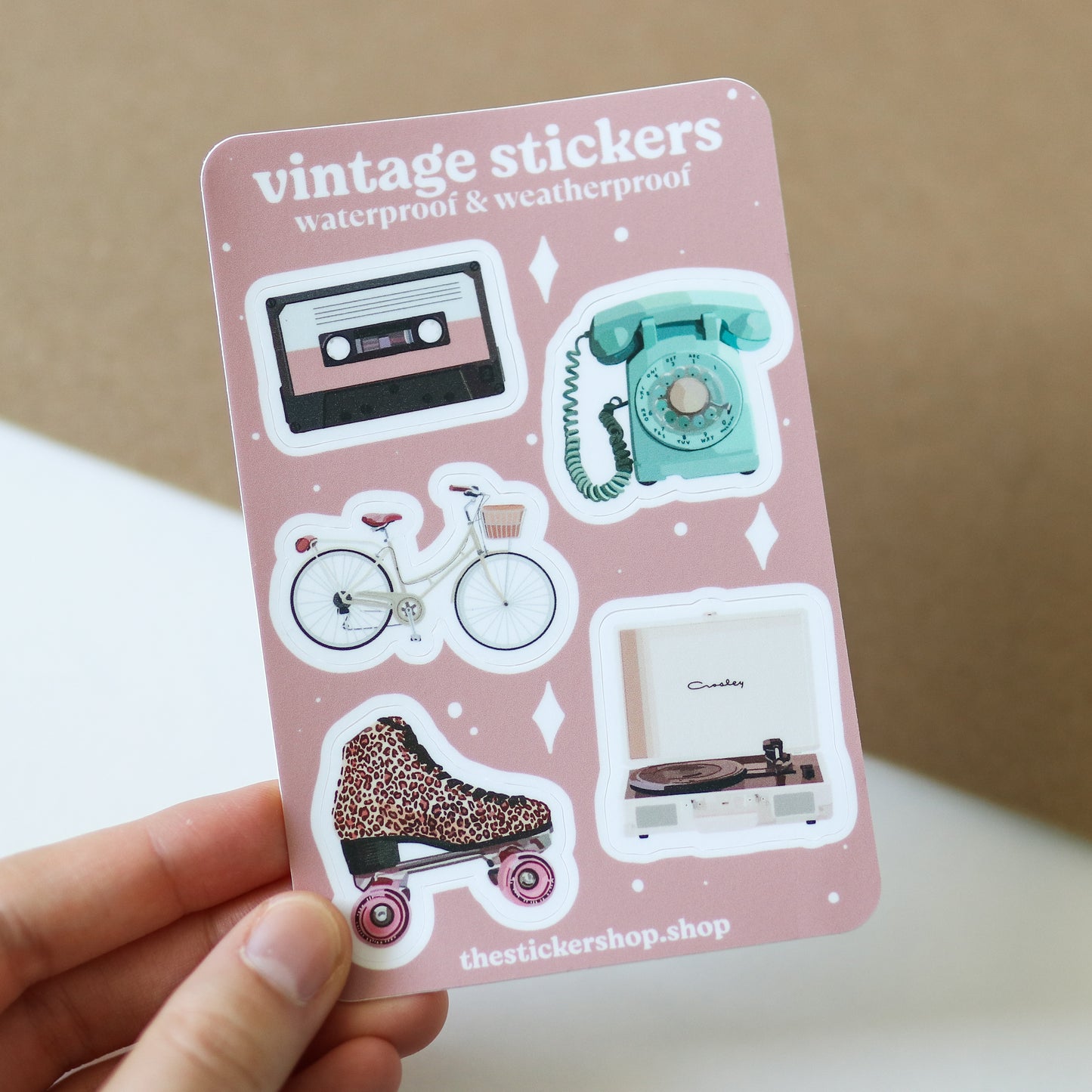 Mini Retro Stickers