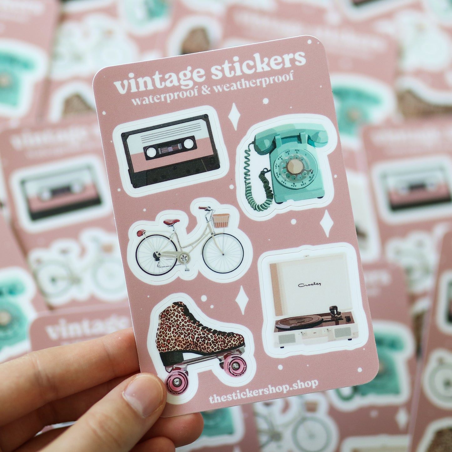 Mini Retro Stickers