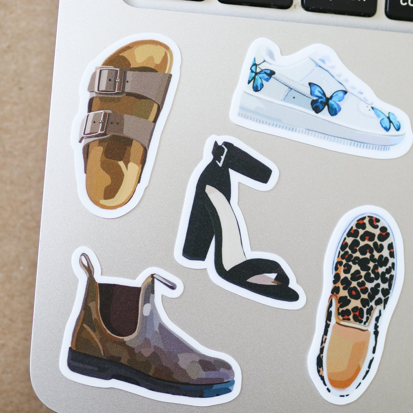 Mini Shoe Stickers