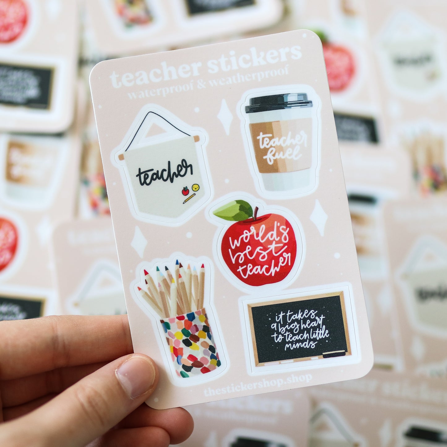 Mini Teacher Stickers