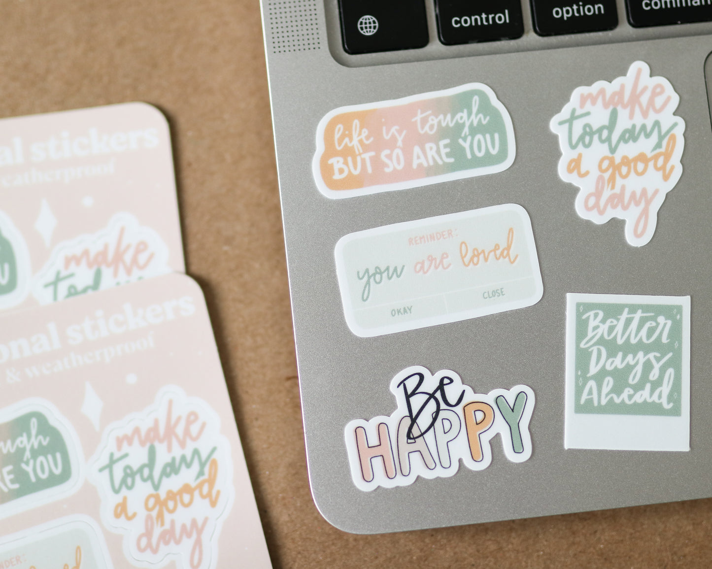 Mini Motivational Stickers