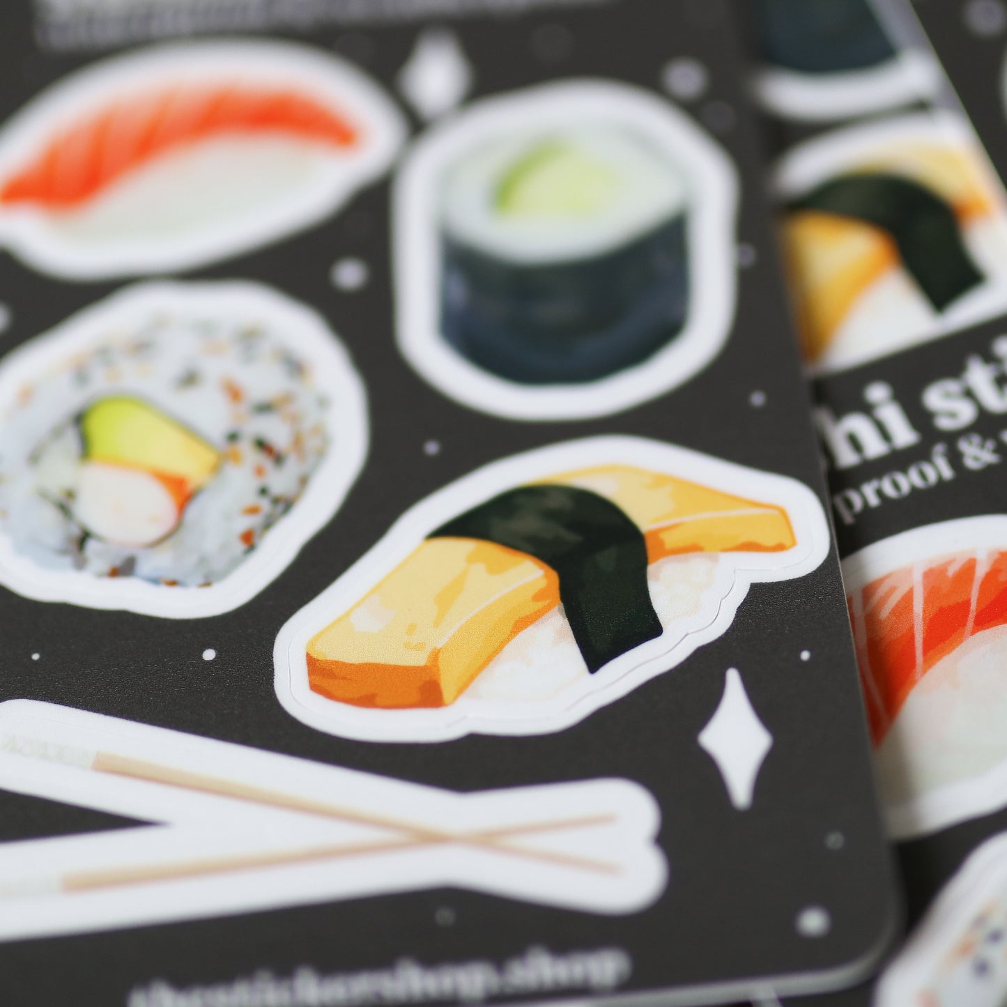 Mini Sushi Stickers