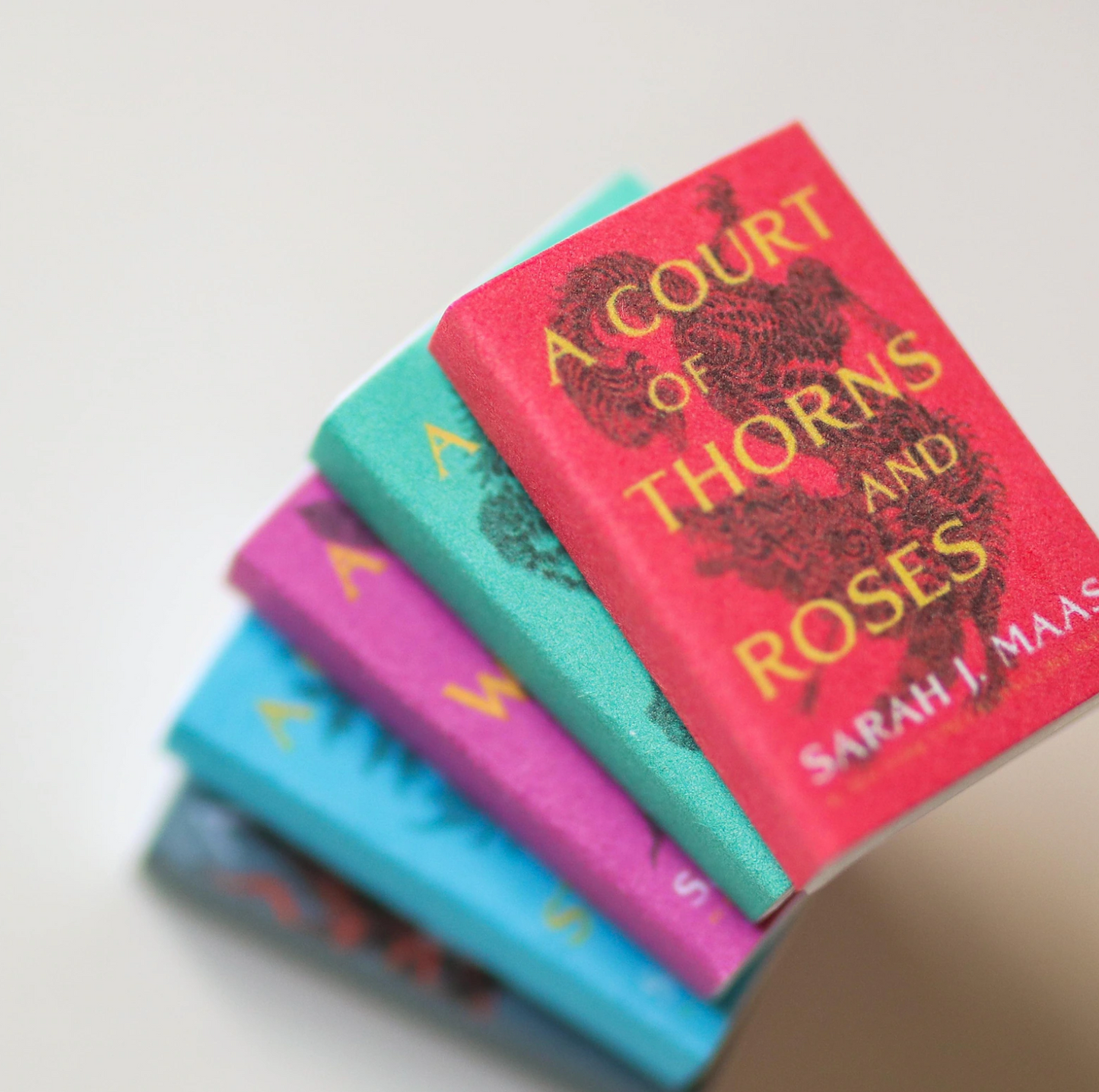 Handmade MINI Sarah J Maas Books (set of 5 mini books)