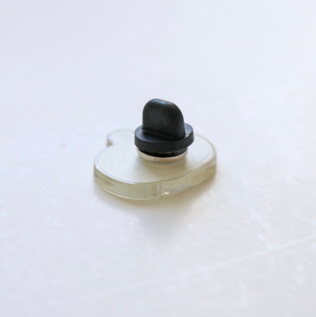 White Pumpkin Acrylic Pin