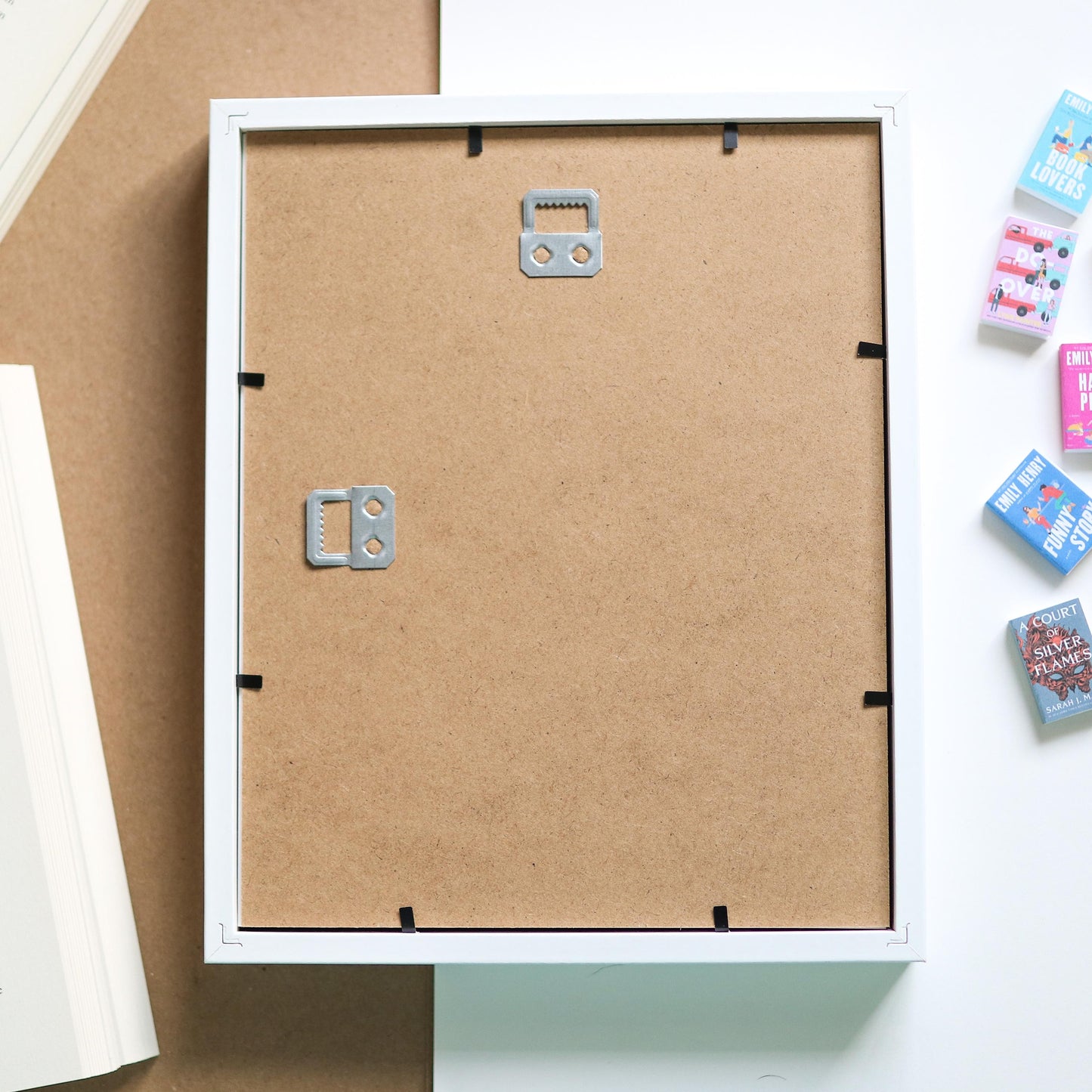 CUSTOM Handmade Mini Book Framed 3D Art Piece
