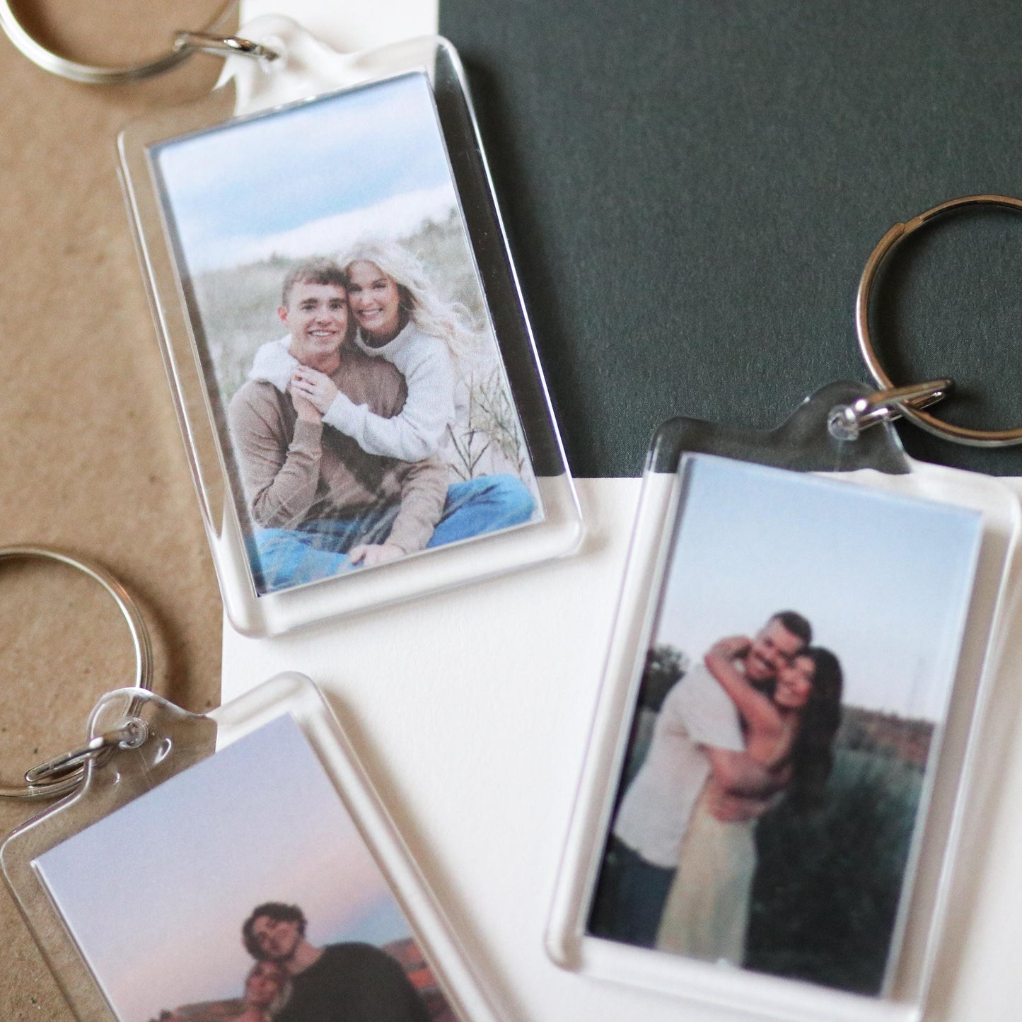CUSTOM Couple Photo Keychains | wedding, anniversary gift, cute, mrs mr, bridal gift, couple, custom gift idea, choose your own, photo gift