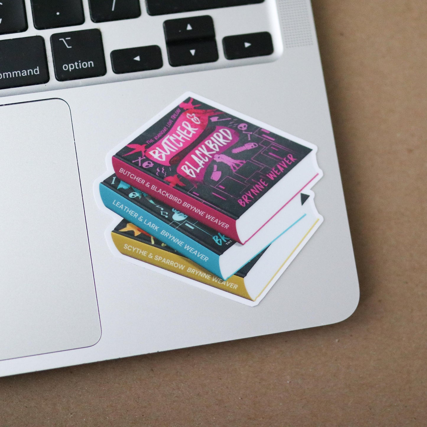 The Ruinous Love Trilogy Book Stack Sticker