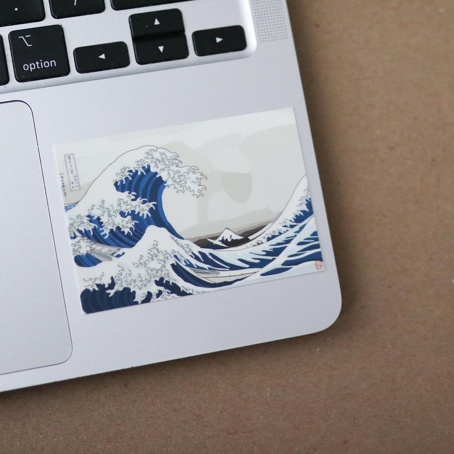 The Great Wave off Kanagawa Art Sticker | gift laptop decal planner waterbottle waterproof stickers aesthetic japan artist Hokusai painting