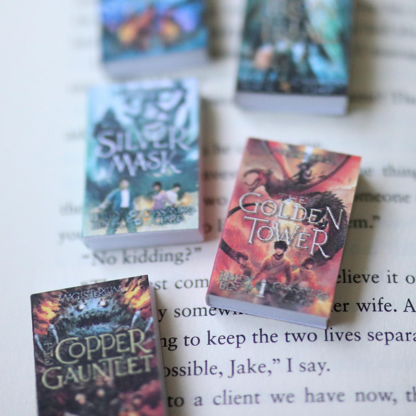 Handmade MINI Magisterium Books (set of 5 mini books)
