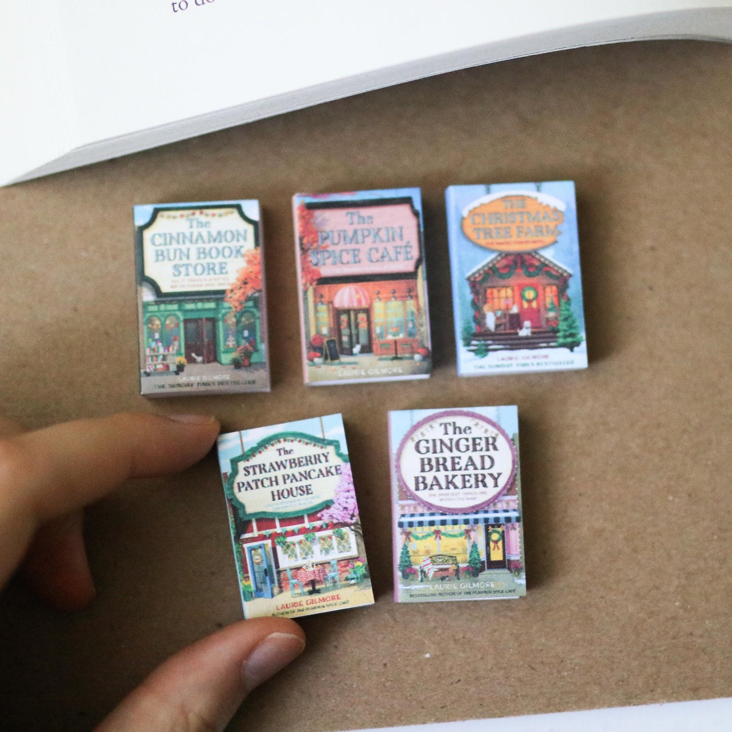 Handmade MINI Dream Harbor Series Books (set of 5 mini books)
