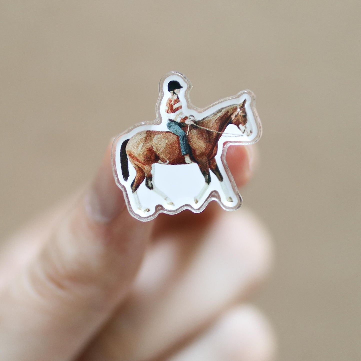 Horse Acrylic Pin