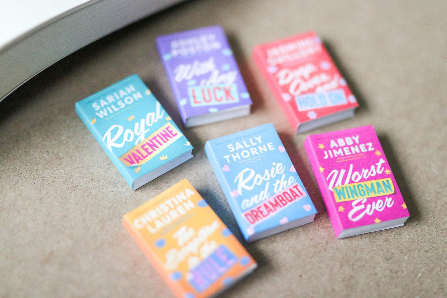 Handmade MINI The Improbable Meet-Cute Series Books (set of 6 mini books)