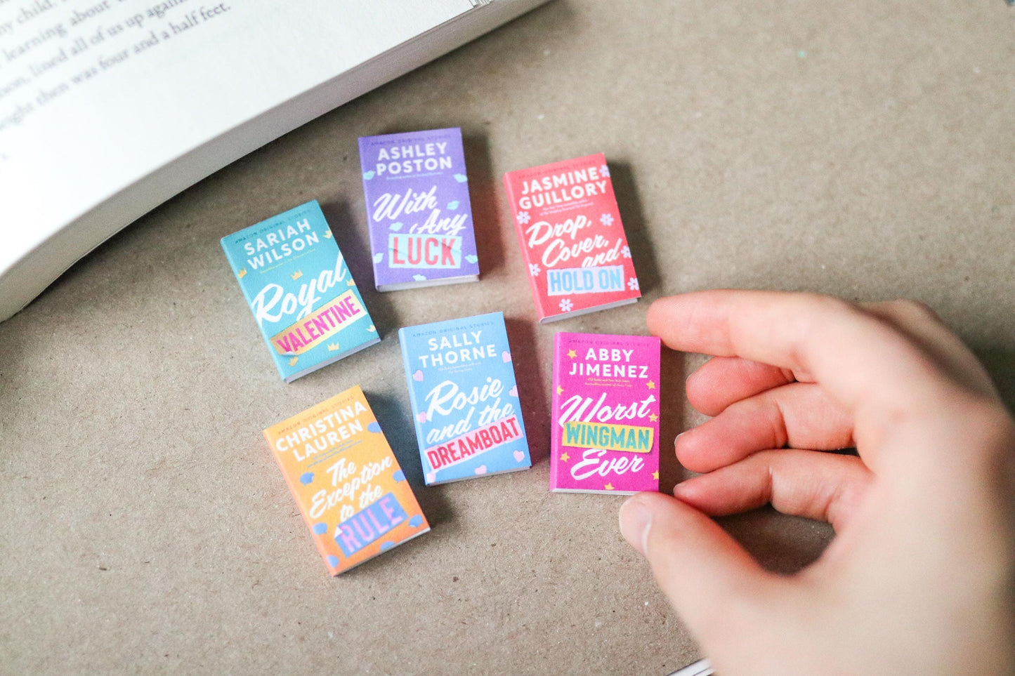 Handmade MINI The Improbable Meet-Cute Series Books (set of 6 mini books)