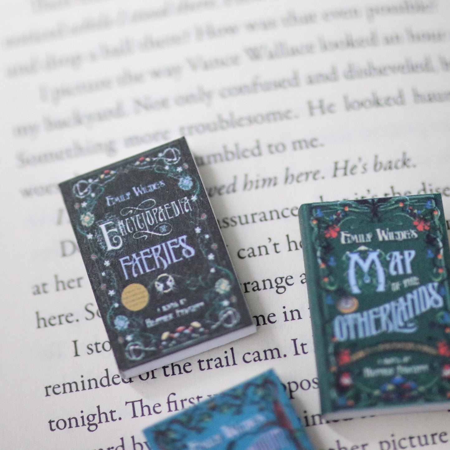Handmade MINI Emily Wilde Series Books (set of 3 mini books)