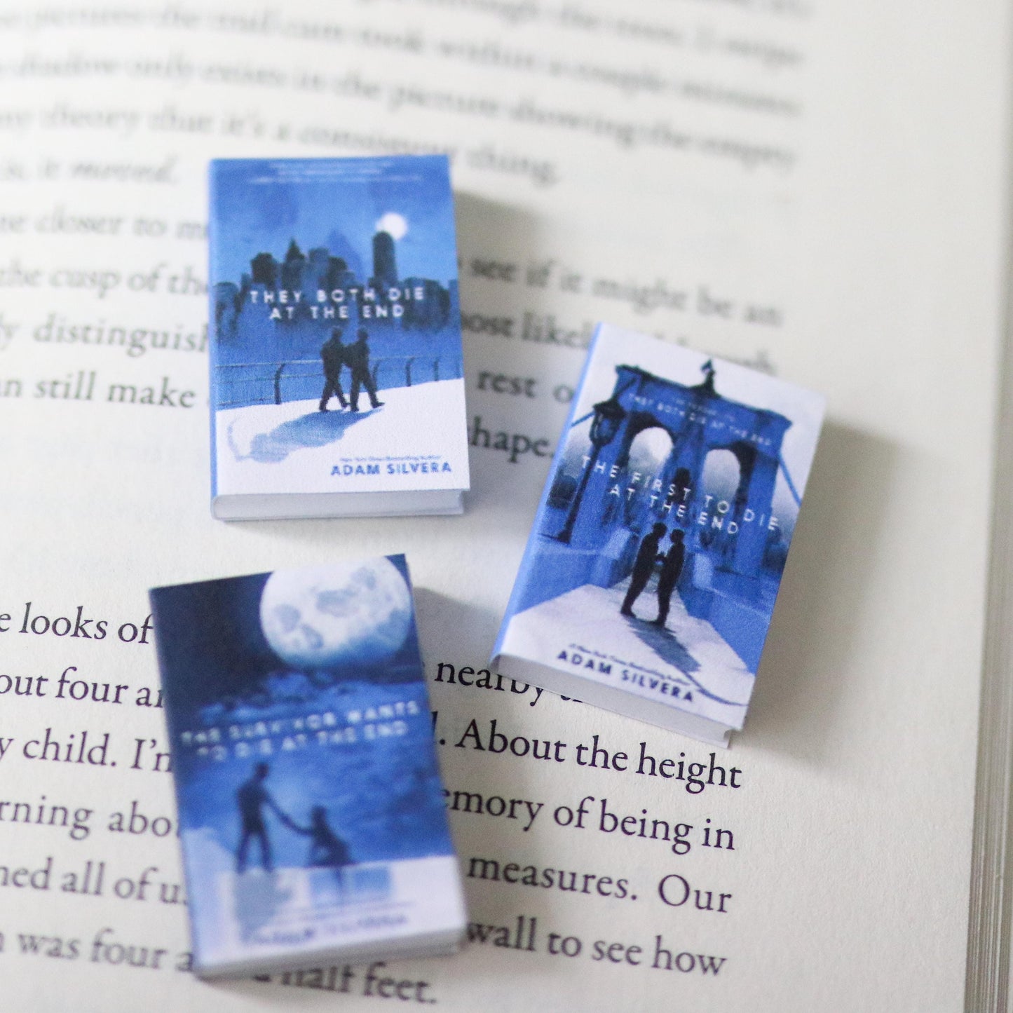 Handmade MINI Death-Cast Series Books (set of 3 mini books)