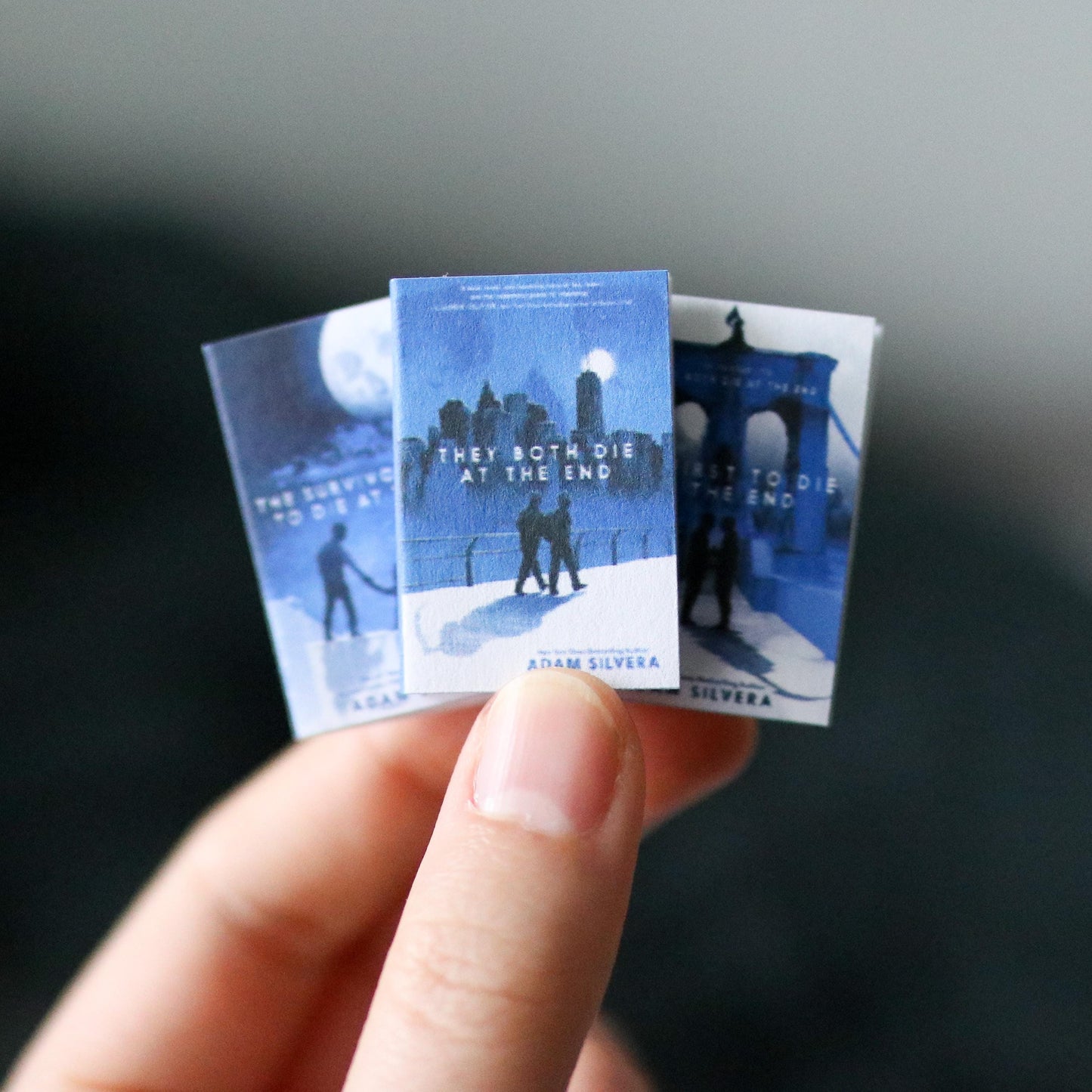 Handmade MINI Death-Cast Series Books (set of 3 mini books)