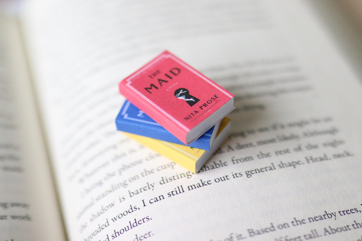 Handmade MINI Molly the Maid Books (set of 3 mini books)