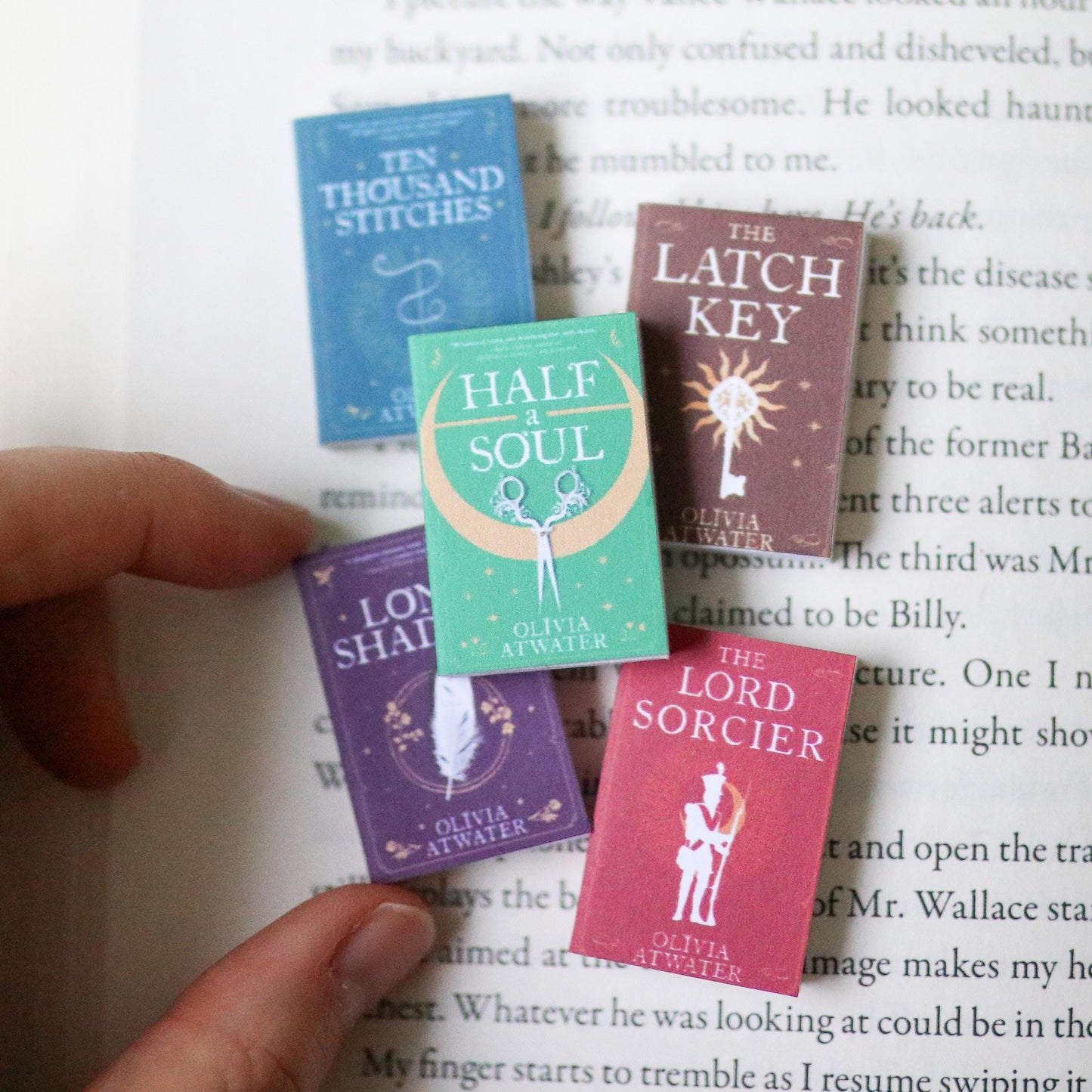 Handmade MINI Regency Faerie Tales Series Books (set of 5 mini books)