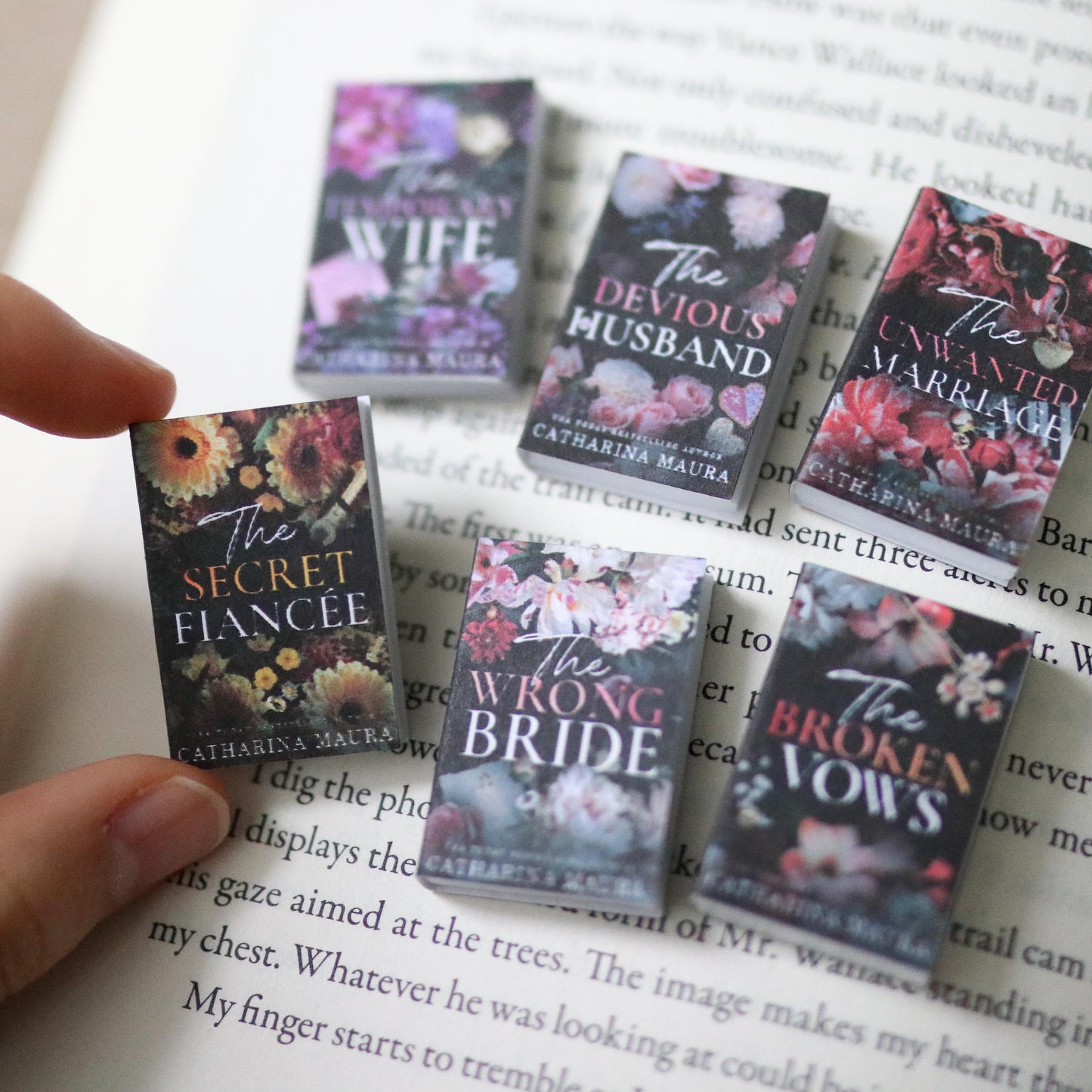 Handmade MINI The Windsors Series Books (set of 6 mini books)