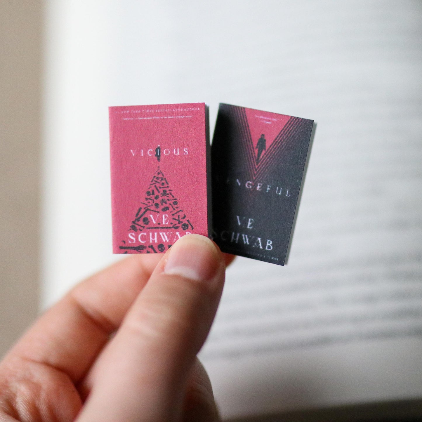 Handmade MINI Villains Series Books (set of 2 mini books)