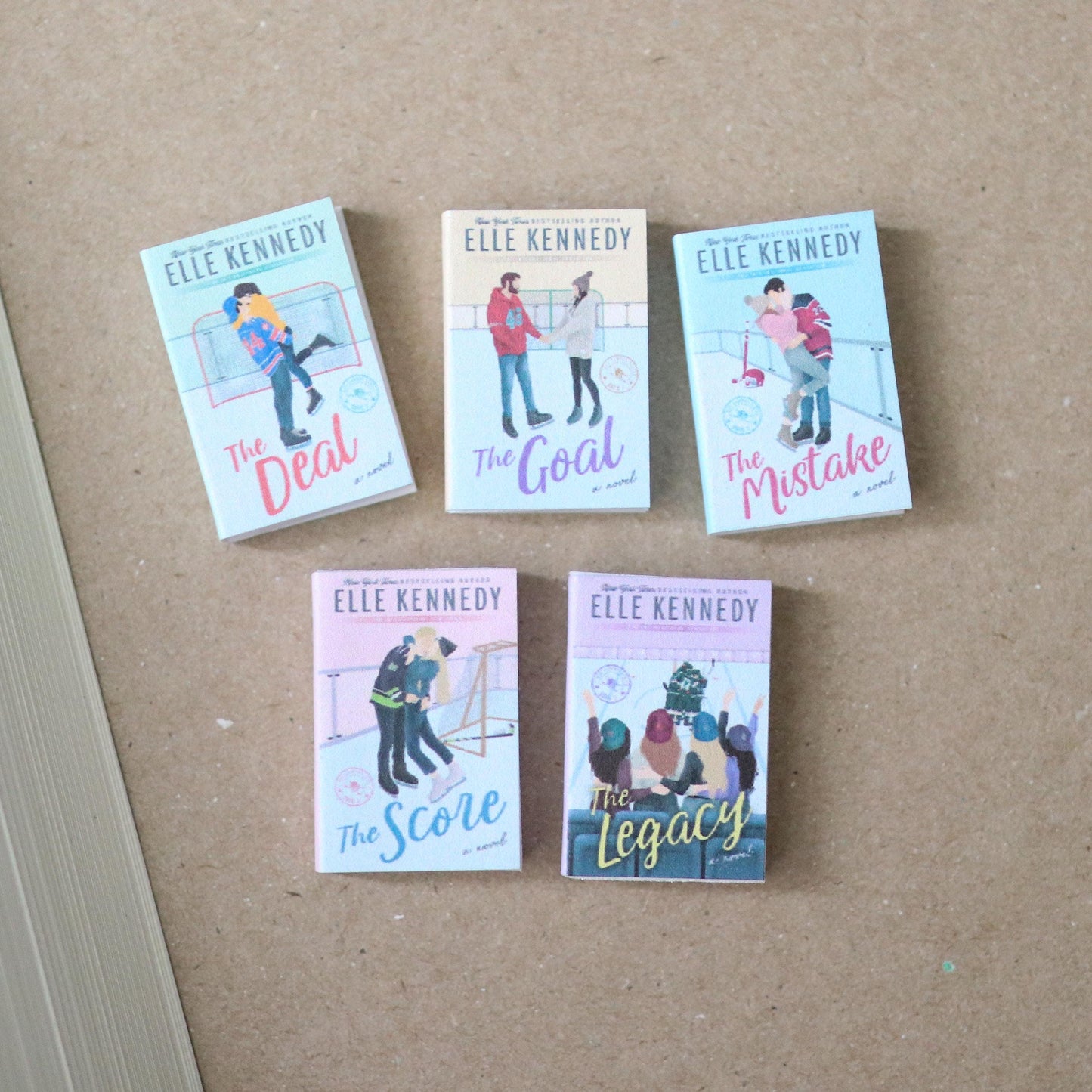 Handmade MINI Off-Campus Series Books (set of 5 mini books)