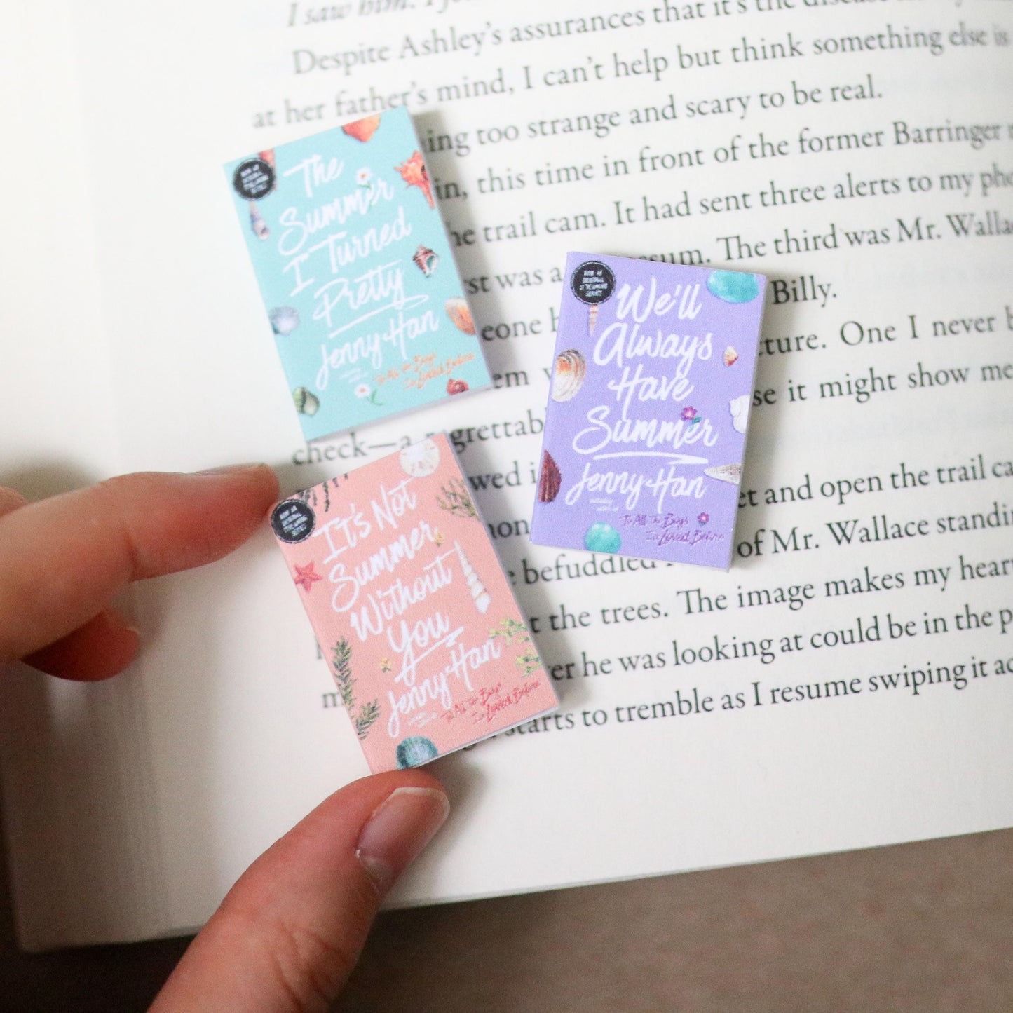 Handmade MINI Summer Series Books (set of 3 mini books)