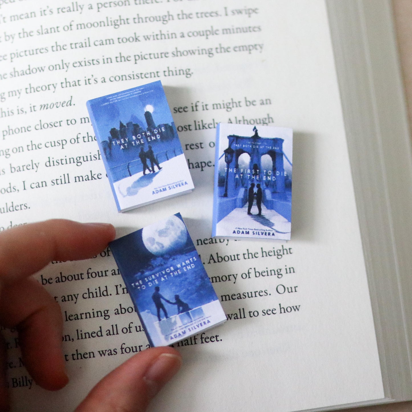 Handmade MINI Death-Cast Series Books (set of 3 mini books)