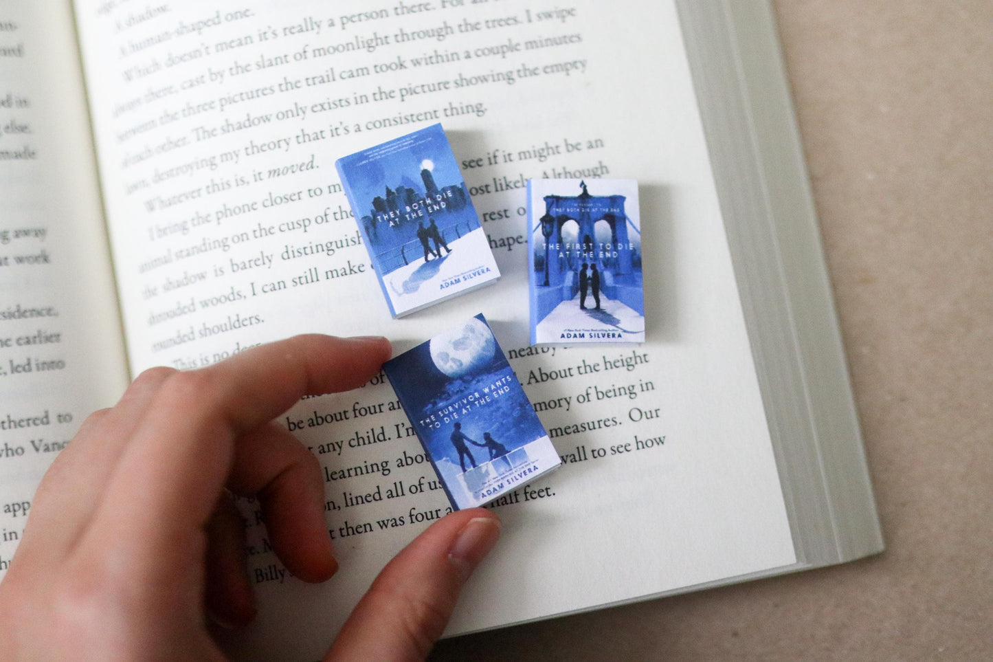 Handmade MINI Death-Cast Series Books (set of 3 mini books)